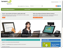 Tablet Screenshot of partners.bematech.com.br